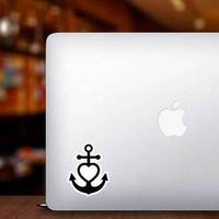 Anchor Heart Icon Sticker example