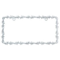 Barbed Wire License Plate Frame