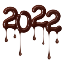 2022 Made Of Melted Chocolate Sticker