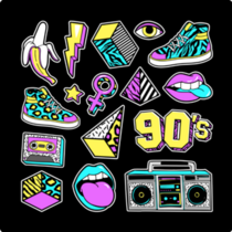 90's Sticker Sheet