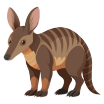 Aardvark Illustration Sticker