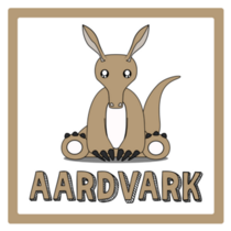 Aardvark Kawaii Cute Animal Sticker