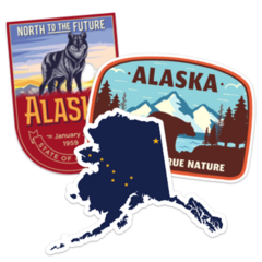 Alaska Stickers