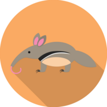 Anteater Icon Sticker