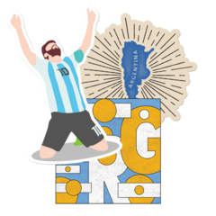 Argentina Stickers