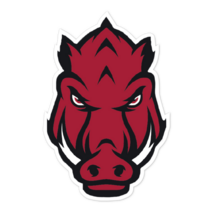 Arkansas Razorbacks NCAA Logo Sticker