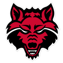 Arkansas State Red Wolves NCAA Logo Sticker