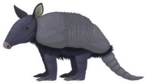 Armadillos (Litter Armored One) Sticker