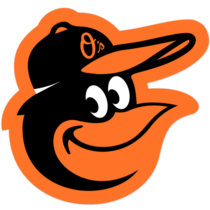 Baltimore Orioles MLB Logo Sticker