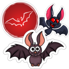 Bat Stickers & Decals