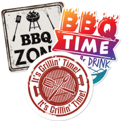 BBQ Stickers