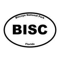 Biscaye National Park Oval Sticker