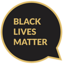 Black Lives Chat Bubble Sticker