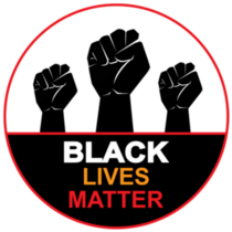 Black Lives Matter Circle Sticker