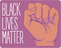 Black Lives Matter Pink Sticker