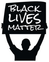 Black Lives Matter Protest Sign Sticker