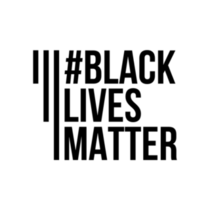 Black Lives Matter Typography Transfer Sticker