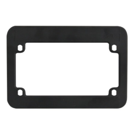 Blank Black Plastic Motorcycle Frame