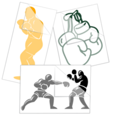 Boxing Stickers