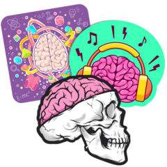 Brain Stickers