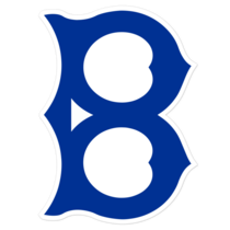 Brooklyn Dodgers MLB Logo Sticker