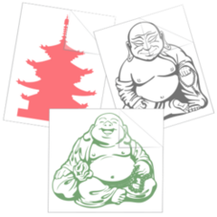 Buddhist Stickers