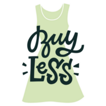 Buy Less Eco-Friendly Fashion Sticker