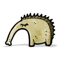 Cartoon Aardvark Cute Sticker