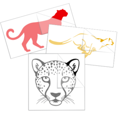 Cheetah Stickers