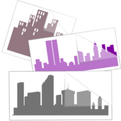 City Skyline Stickers