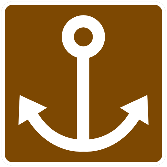 Anchor Sign Magnet