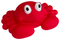 Crab Toy Sticker