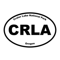 Crater Lake National Park Oval Sticker