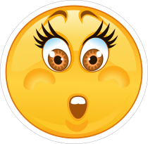 Crazy Worried Emoji Sticker