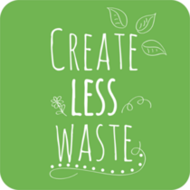 Create Less Waste Sticker