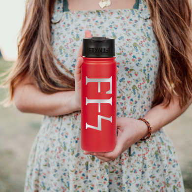 Custom Greek Life Water Bottles