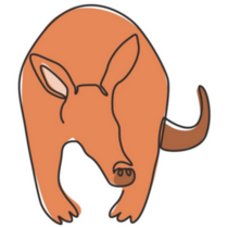 Cute Aardvark Nocturnal Mammal Sticker