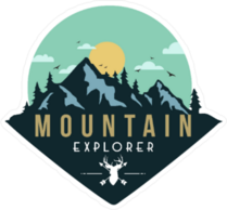 Deer Mountain Explorer Sticker