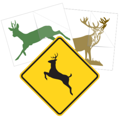 Deer Stickers