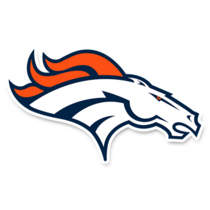 Denver Broncos NFL Logo Sticker