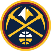 Denver Nuggets NBA Logo Sticker