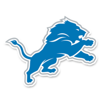 Detroit Lions NFL Logo Sticker