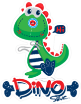 Dinosaur Toy Sticker