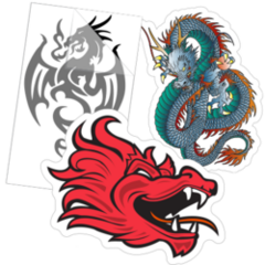 Dragon Stickers