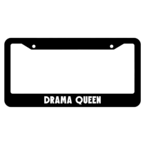 Drama Queen License Plate Frame