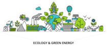 Ecology And Green Energy Sticker