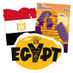 Egypt Stickers and Decals