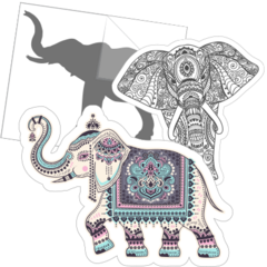 Elephant Stickers