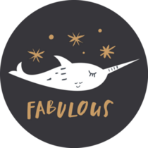 Fabulous Boho Narwhal Sticker