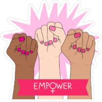 Feminism Symbol Sticker